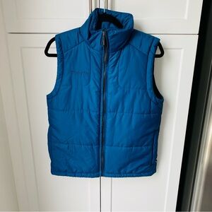 Columbia Boys puffer Vest size 14/16 teal blue snow